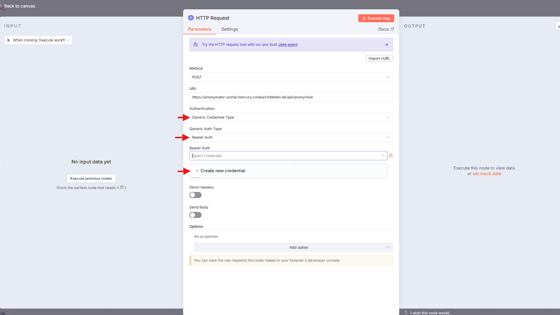 Step 4 – Authentication Method