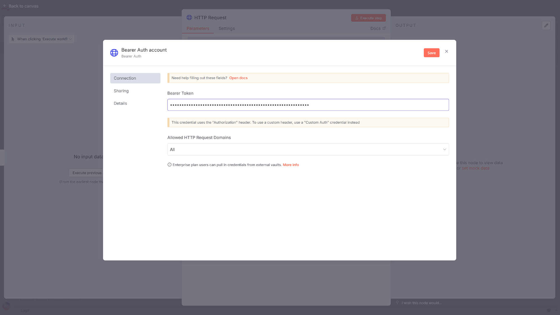 Step 5 – Create Credential