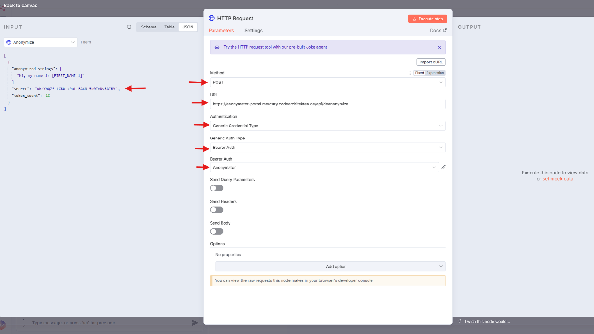 Step 3 – Configure Endpoint and Authentication for Deanonymization