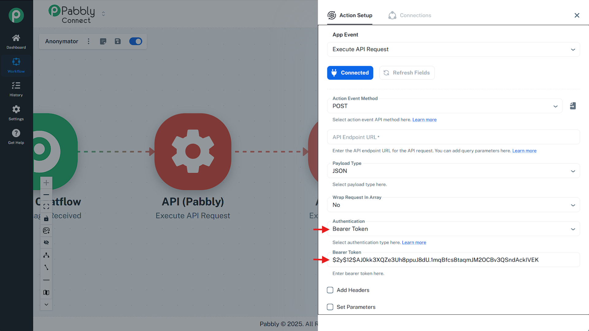 Step 2 – Authorization Token